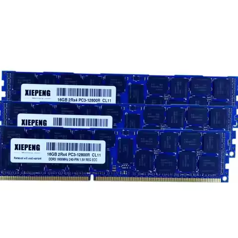 for X58 X79 Motherboard Server RAM 16GB DDR3 1333MHz 1600 ECC REG 16GB 2Rx4 PC3-12800R 14900 Registe