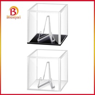 [Blesiya] Guitar Pick Display Box with Stand Storage 1.97x1.97x1.97inch Decoration Display Plectrum 