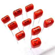 Set Of 10 Philips Pilkor 0.01uF/0.022uF/0.033uF/0.047uF/0.1uF/0.22uF/0.47uF/ 1uF Polyester Capacitor