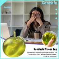 Stress Relief Gadget Portable Stress Reliever Fruit Squeeze Toy Stress Relief Anxiety Ball Simulated