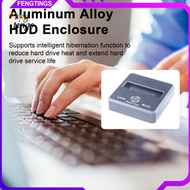 [Ft] External Hdd Box Aluminum Alloy Hdd Enclosure High-speed M.2 Nvme Ssd Enclosure Usb Reader Adap