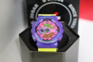 《小平頭》 CASIO G-SHOCK GA-110HC-6ADR 紫黃桃 樂高 積木錶 可超商取貨付款