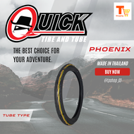 QUICK TUBE TYPE TIRE '17 FOR MOTORCYCLE 60/80-17, 70/80-17, 70/90-17, 80/90-17