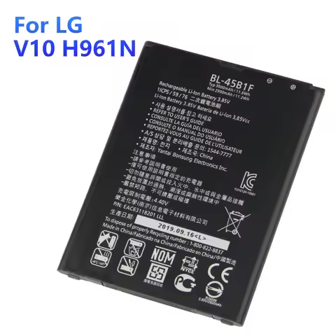 Original Replacement Battery BL-45B1F For LG V10 F600 H961N H968 Phone Batteries 3000mAh