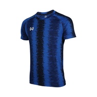 WARRIX เสื้อกีฬา Strike II Jersey เสื้อฟุตบอล เสื้อออกกำลังกาย คอกลมแขนสั้น WA-204FBACL01