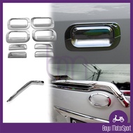 Toyota Avanza Wiper Chrome Outer Handle Silver Door Bowl 2003 - 2011 F600 Car Accessories BAYU Motor