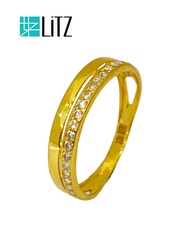 LITZ 916 (22K) Gold  Ring (PX) LGR0173