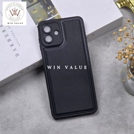 Samsung A07 Case Leather Pro camera Black Case Samsung A07