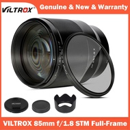 VILTROX 85Mm F1.8 II STM Full Frame Auto Focus Portrait Lens AF Large Aperture For Nikon Z Fuji X Sony E Canon RF Mount Camera