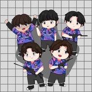Acrylic KeyChain Team PaperRex