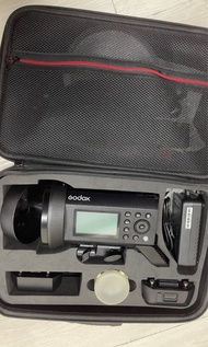Godox 神牛 400pro閃光燈 + 後備電