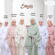 Telekung Rawdah Emyra Series