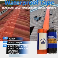 5cm-1m SAF TAPE / Sealfix Dry Fix Roof Ridge Leak Proof Bitumen Poly Tape Band Getah Bumbung Rabung 