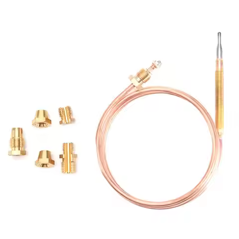 60cm/120cm Gas Valve Induction Line Thermocouple For Hot Water Boiler Gas Appliance Fixed Parts Indu