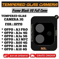 Tempered Glass Camera 3D Round Edge Oppo A18 4G A38 A58 4G A78 4G A60 Anti-Scratch Glass 3D Full Fra
