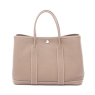 【二手】愛馬仕 (Hermes) 托特包 Garden Party TPM Etoupe 皮革 Garden Party TPM Etoupe 女士二手 A