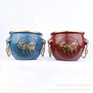 Shop Forbidden City Cylinder Home Decoration Gift Kirin Cornucopia Office Decoration Copper Cylinder