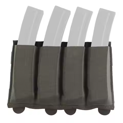Tactical Molle Magazine Pouch For MP5 MP7 Submachine Gun Elastic Mag Holder Pouch Lightweight Huntin