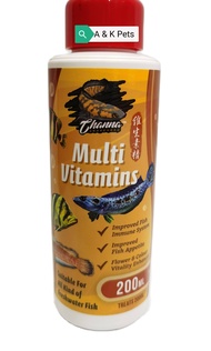 Snakehead Channa Multivitamins Supplement 200ml 维生素 Ubat Vitamin for Channa