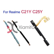 Volume Power Switch Button Cable For For OPPO Realme C21Y C25Y Button Side Volume Up Down Button