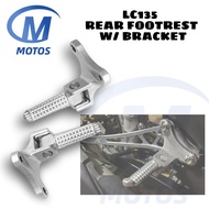 MOTOSPH MOTORCYCLE SNIPER 150 155 REAR FOOTREST WITH BRACKET SET