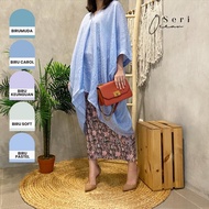 Lausboutique-Plain Aruna Tunic-Ocean Series-Batik Tunic [Top Only]