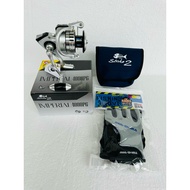 Strike2 Imperial Bass Gear Spinning Fishing Reel 4000PG（Free Reel Bag&amp;Fishing Glove）