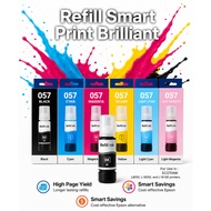 Compatible EPSON INK 057 Refill ink Bottle 057 for Printer L18050 L18100 L8050 EPSON