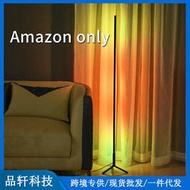 新品幻彩遙控客廳燈氛圍家居立燈智能led臥室落地燈