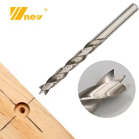 6Pcs Woodworking Dowel Locator Drill Bits Twist Drill Bit 5/6/7/8/9/10MM Wood Work Drilling Rotary F
