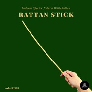 RT303. Natural White Rattan Stick / Rotan / Rattan Cane