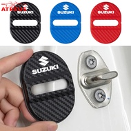 4Pcs Suzuki Car Door Lock Protection Cover Anti Scratch Door Lock Shock Absorber Decoration Accessor