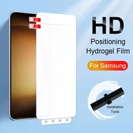 Samsung Galaxy S24 S23 Ultra S22 S21 S20 S8 S9 S10 Plus Note 8 9 10 20 Full Cover Hydrogel Film Soft Screen Protector