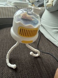 嬰兒車小風扇八爪魚手持器連USB充电