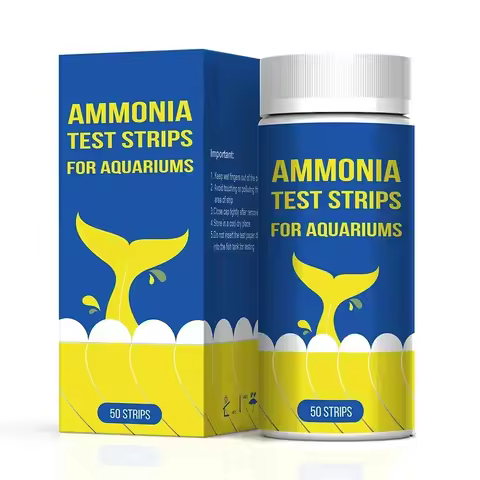 Ammonia Nitrogen Pcs Quick Water Quality Test Strips Aquarium Poisoning Well Being Accurate Specific