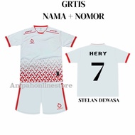 [ free nama+nomor ] jersey futsal dewasa/ baju bola terbaru