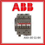ABB #A50-30-11-84 Contactor,NEMA,3 Pole,54A,110-120VAC@60Hz,110VAC@50Hz Coil,DIN Rail/Panel Mount
