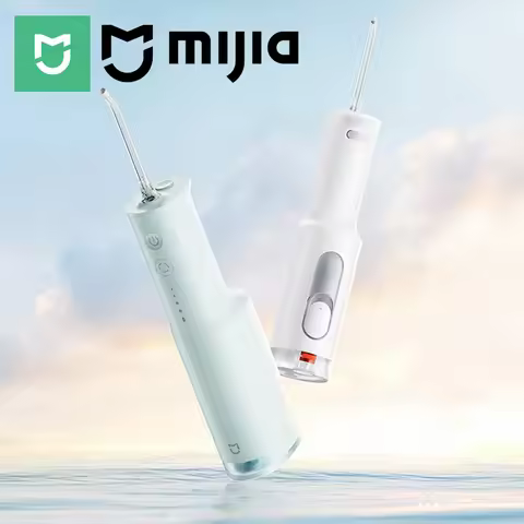 MIJIA Electric Oral Irrigator F300,240mL Water Tank,4 Mode Irrigator,2000time/m Frequency Pulse,115 