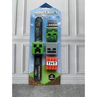 Smiggle X MINECRAFT MULTI CHARM SLAPBAND - SMIGGLE Bracelet