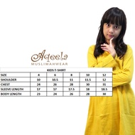 SR4 AQEELA Muslimah Kids T-Shirt AK312