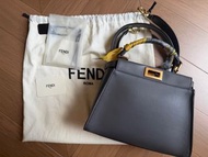FENDI Peekaboo Mini Grey