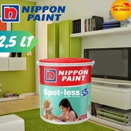 NIPPON PAINT SPOTLESS PLUS 2,5 LT SPOT LESS PLUS CAT TEMBOK NIPPON 4KG