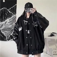 LARKERTS VARSITY OVERSIZE BASEBALL JACKET - OVERSIZE BASEBALL JACKET - WOMEN'S VARSITY JACKET