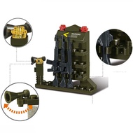 SLUBAN Armoury LEGO Compatible Building Block Toys Weapon Pack MOC Material Toy Brick Minifigure AK4