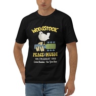 Woodstock Music Festival Inspired By Peace Guitar 60S Cotton T-Shirt