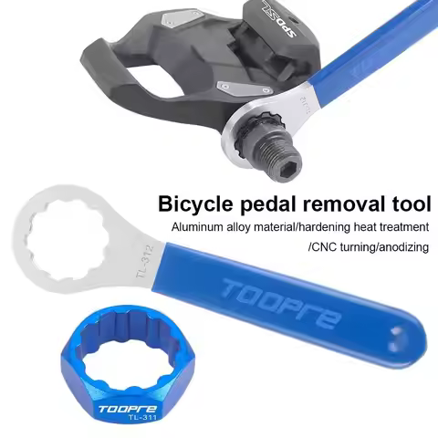 Bicycle Pedal Disassembly Tool Lock Pedal Shaft Installation And Removal Tool For SHIMANO Pedals Acc