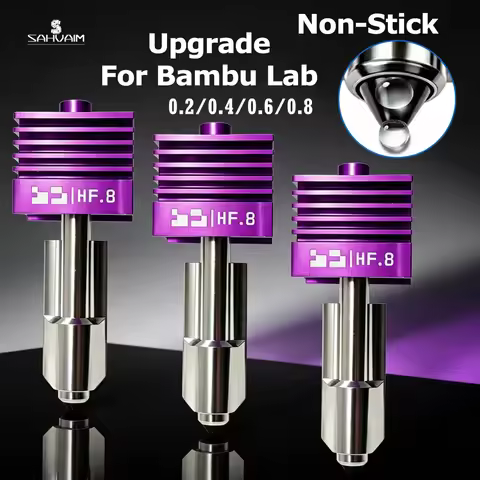 Upgraded Hotend Kit for Bamb Lab A1,A1 Mini,A2L,X2D,P2S,H2D,H2S Fast Speed Hot End Assembly 0.2/0.4/