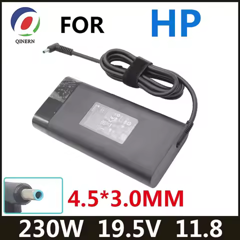 230W 19.5V 11.8A 4.5*3.0MM Laptop Power Adapter For HP Omen 15 16 17 TPN-Q2 Transcend Victus 16 Book