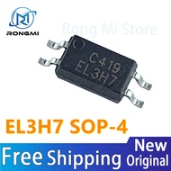 100Pcs New EL3H7 EL3H7A EL3H7B EL3H7C SOP-4 SMT Optocoupler Screen Printing 3H7 IC Chip Wholesale