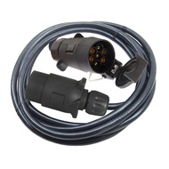 Trailer connector European Style7Connector Cable RV Plug Socket Extension Cord Adapter EC1741-3m